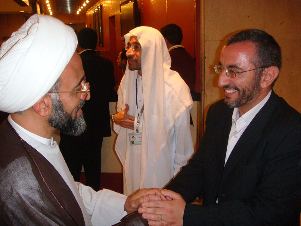 الشيخ مع الشيخ حيدر حب الله