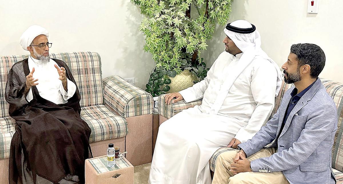 حوار صحيفة الايام